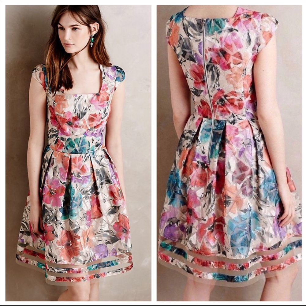 Anthropologie Faria Cocktail Dress by SB